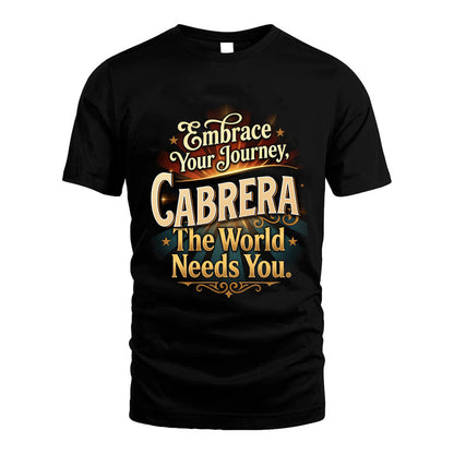 CABRERA L04-TT36 Personalized Funny Quote Apparel