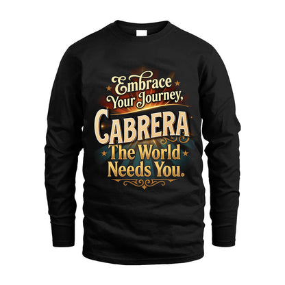 CABRERA L04-TT36 Personalized Funny Quote Apparel