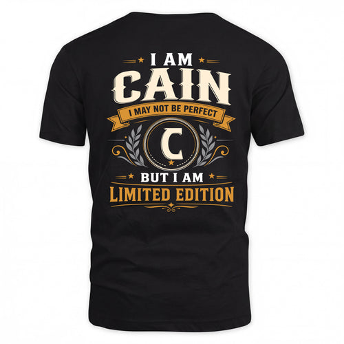 CAIN  EDI-TT36 Personalized Funny Quote Apparel