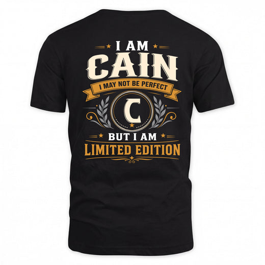 CAIN  EDI-TT36 Personalized Funny Quote Apparel