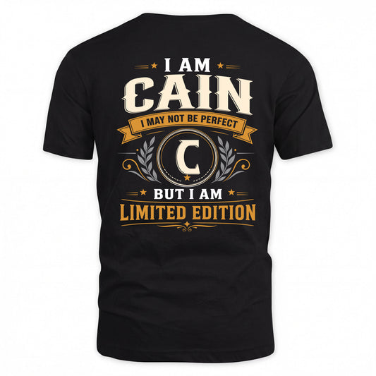 CAIN  EDI-TT36 Personalized Funny Quote Apparel