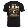 CAIN  EDI-TT36 Personalized Funny Quote Apparel
