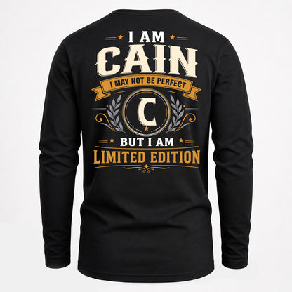 CAIN  EDI-TT36 Personalized Funny Quote Apparel