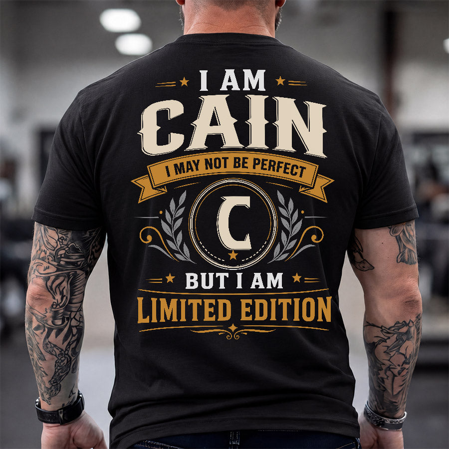 CAIN  EDI-TT36 Personalized Funny Quote Apparel