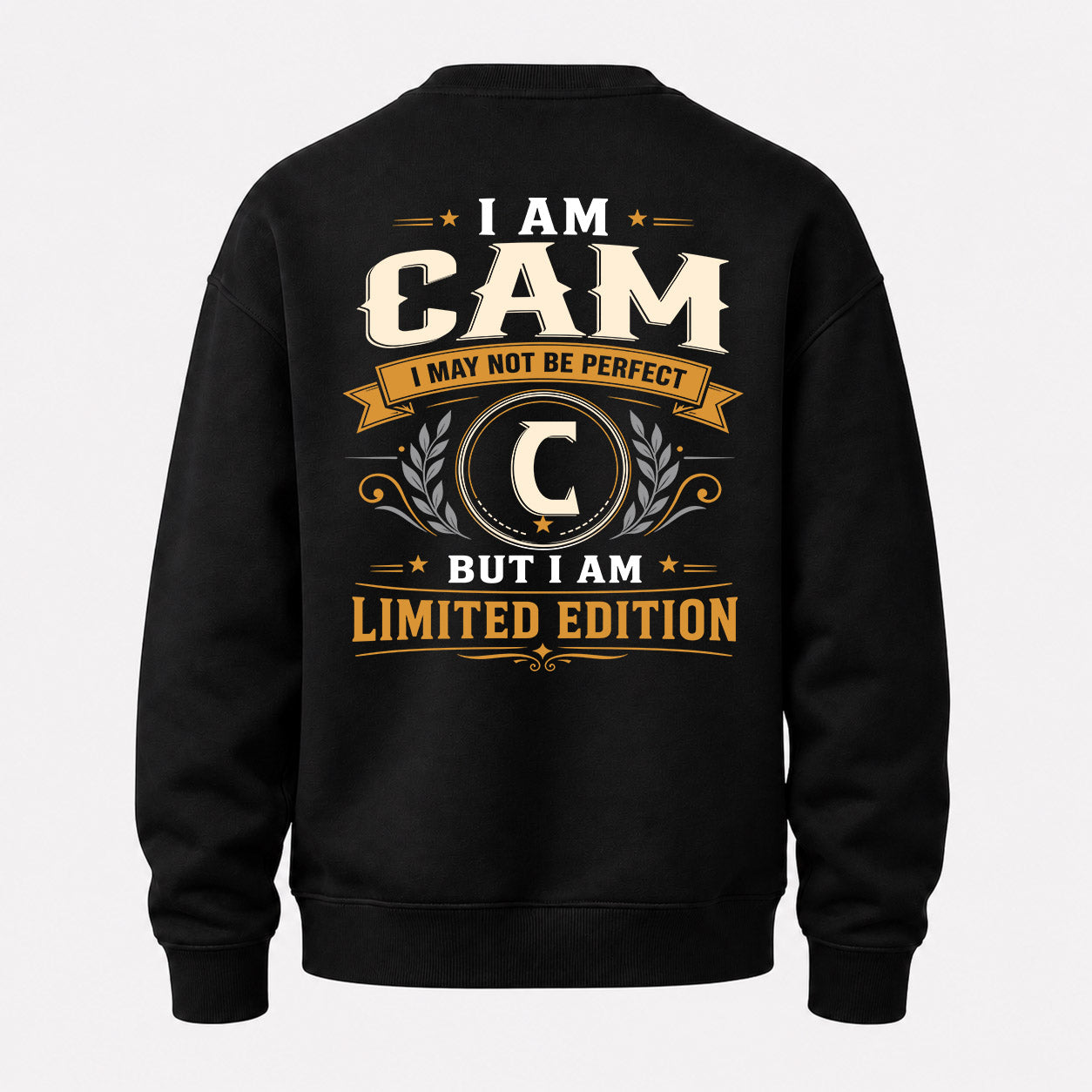 CAM  EDI-TT36 Personalized Funny Quote Apparel