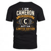 CAMERON  EDI-TT36 Personalized Funny Quote Apparel