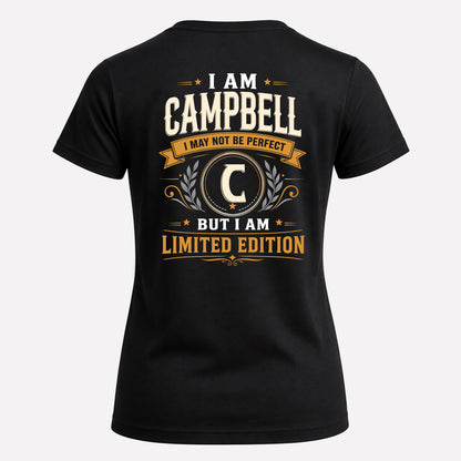 CAMPBELL  EDI-TT36 Personalized Funny Quote Apparel