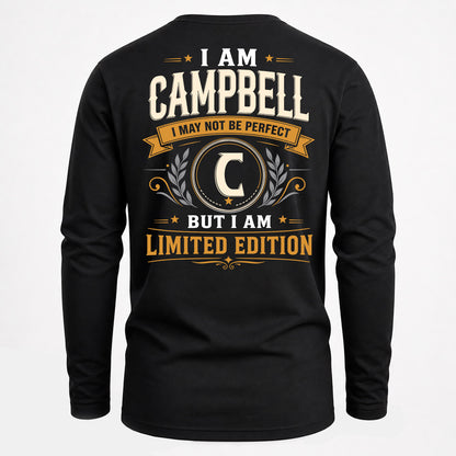 CAMPBELL  EDI-TT36 Personalized Funny Quote Apparel