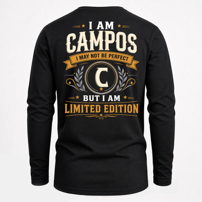 CAMPOS  EDI-TT36 Personalized Funny Quote Apparel