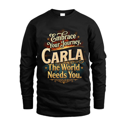 CARLA L04-TT36 Personalized Funny Quote Apparel
