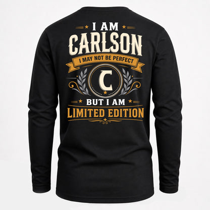 CARLSON  EDI-TT36 Personalized Funny Quote Apparel