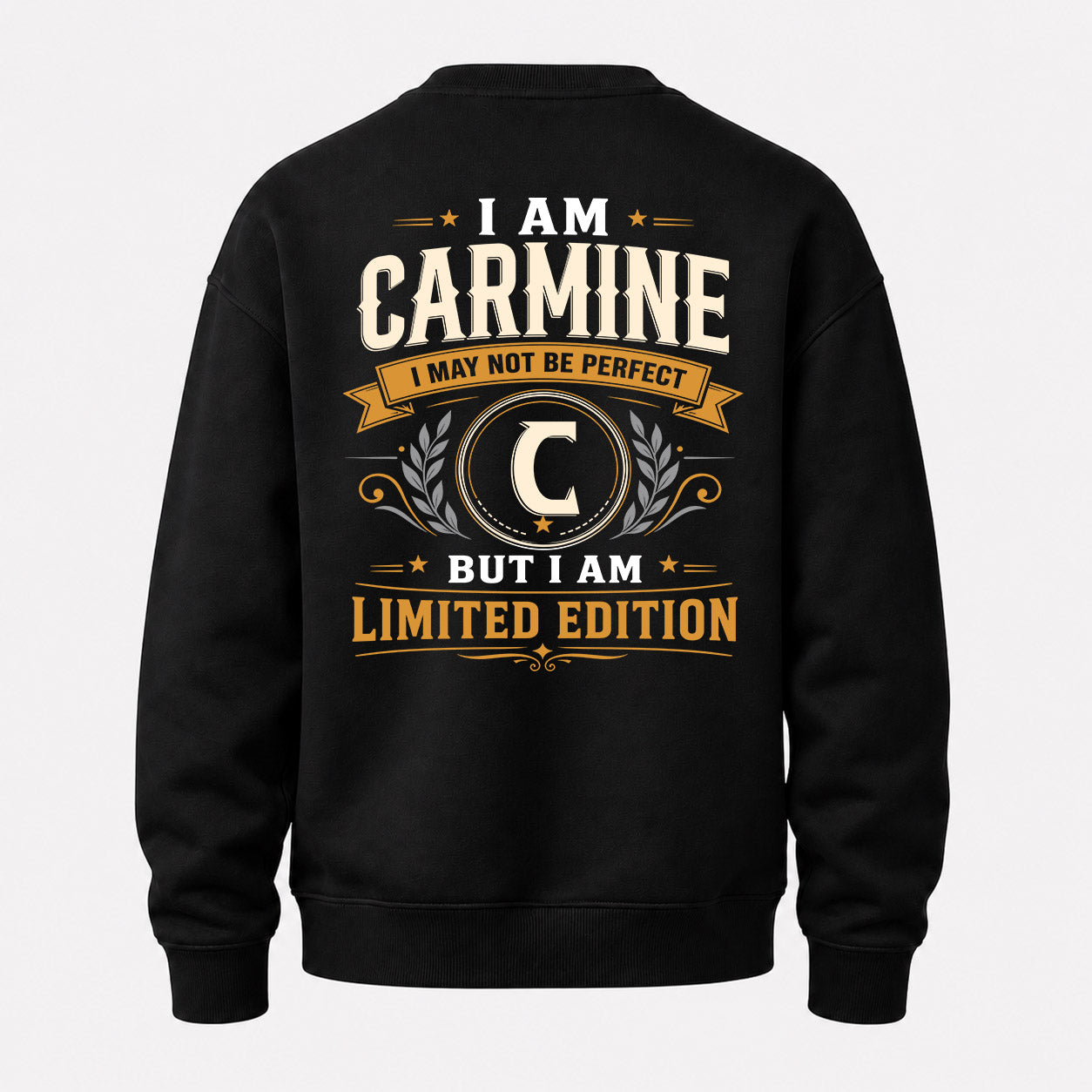 CARMINE  EDI-TT36 Personalized Funny Quote Apparel
