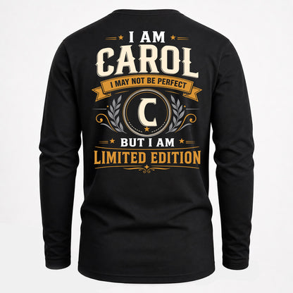 CAROL  EDI-TT36 Personalized Funny Quote Apparel