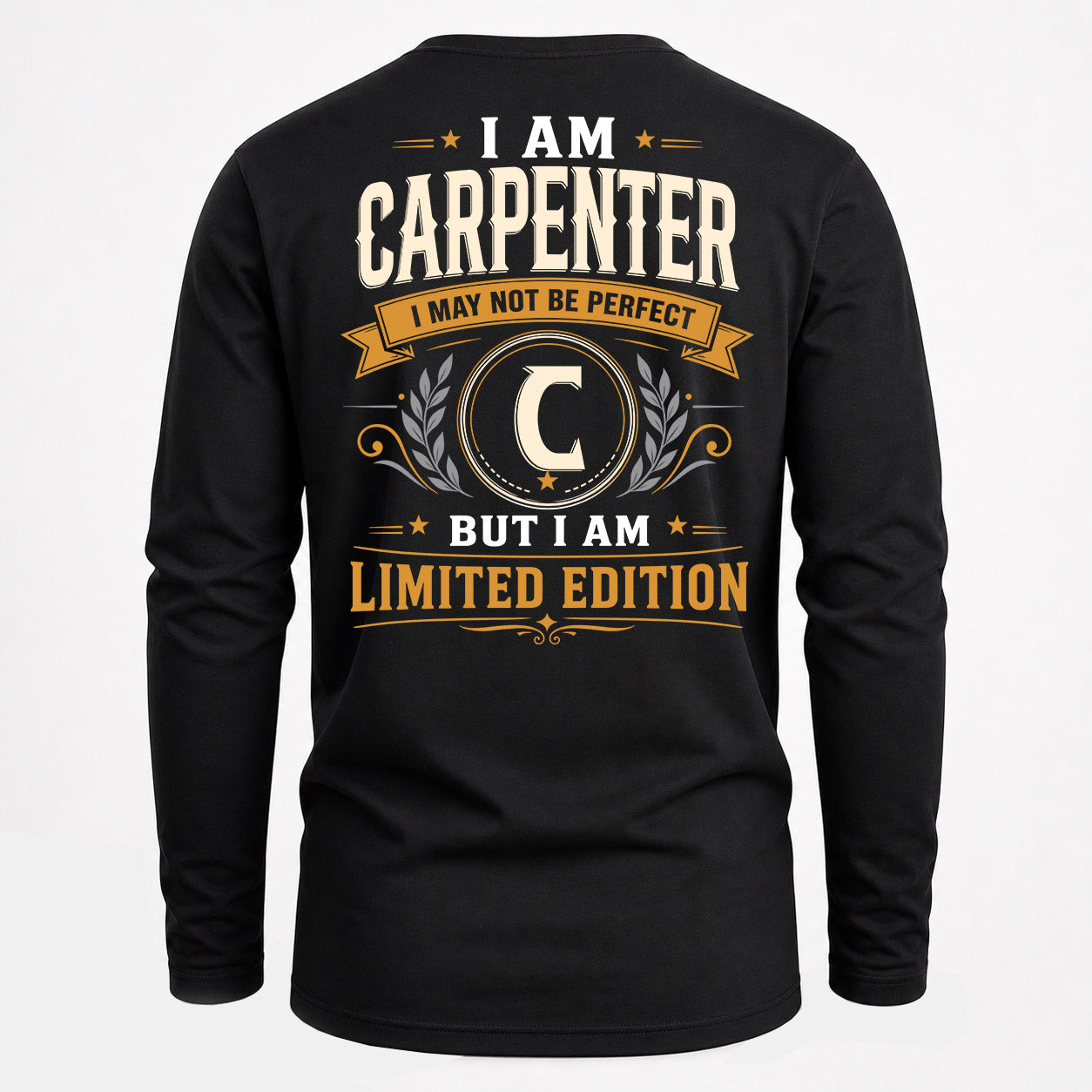 CARPENTER  EDI-TT36 Personalized Funny Quote Apparel
