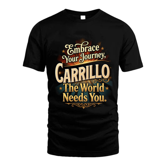 CARRILLO L04-TT36 Personalized Funny Quote Apparel