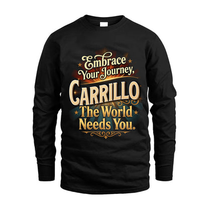 CARRILLO L04-TT36 Personalized Funny Quote Apparel