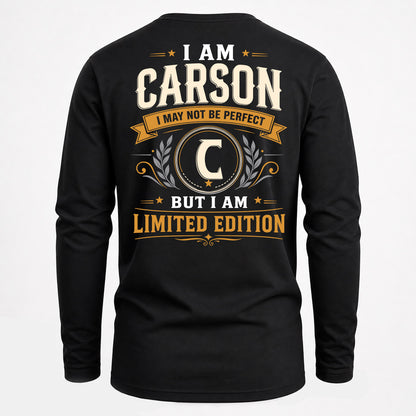 CARSON  EDI-TT36 Personalized Funny Quote Apparel