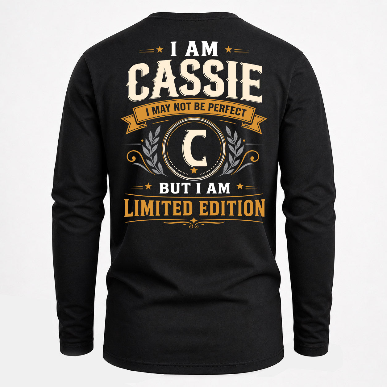 CASSIE  EDI-TT36 Personalized Funny Quote Apparel