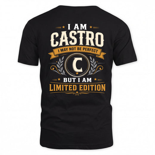 CASTRO  EDI-TT36 Personalized Funny Quote Apparel