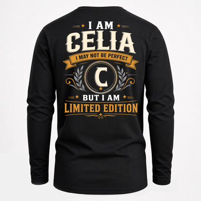 CELIA  EDI-TT36 Personalized Funny Quote Apparel