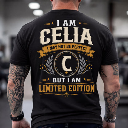 CELIA  EDI-TT36 Personalized Funny Quote Apparel
