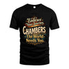 CHAMBERS L04-TT36 Personalized Funny Quote Apparel