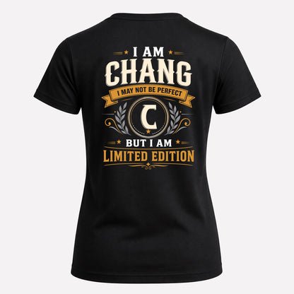 CHANG  EDI-TT36 Personalized Funny Quote Apparel