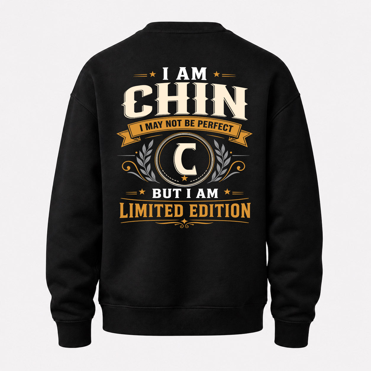 CHIN  EDI-TT36 Personalized Funny Quote Apparel