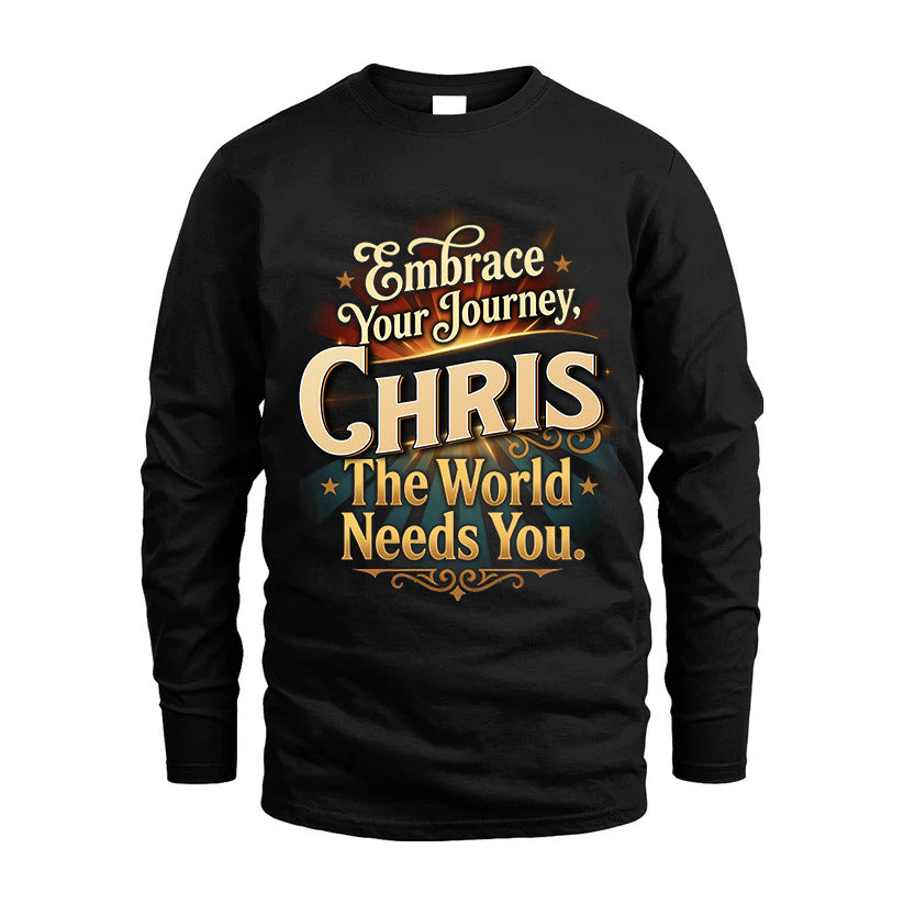 CHRIS L04-TT36 Personalized Funny Quote Apparel