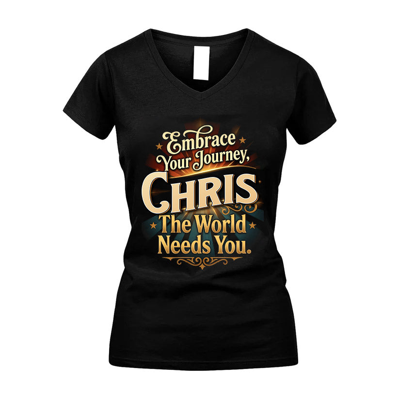 CHRIS L04-TT36 Personalized Funny Quote Apparel