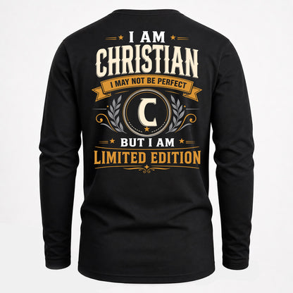 CHRISTIAN  EDI-TT36 Personalized Funny Quote Apparel