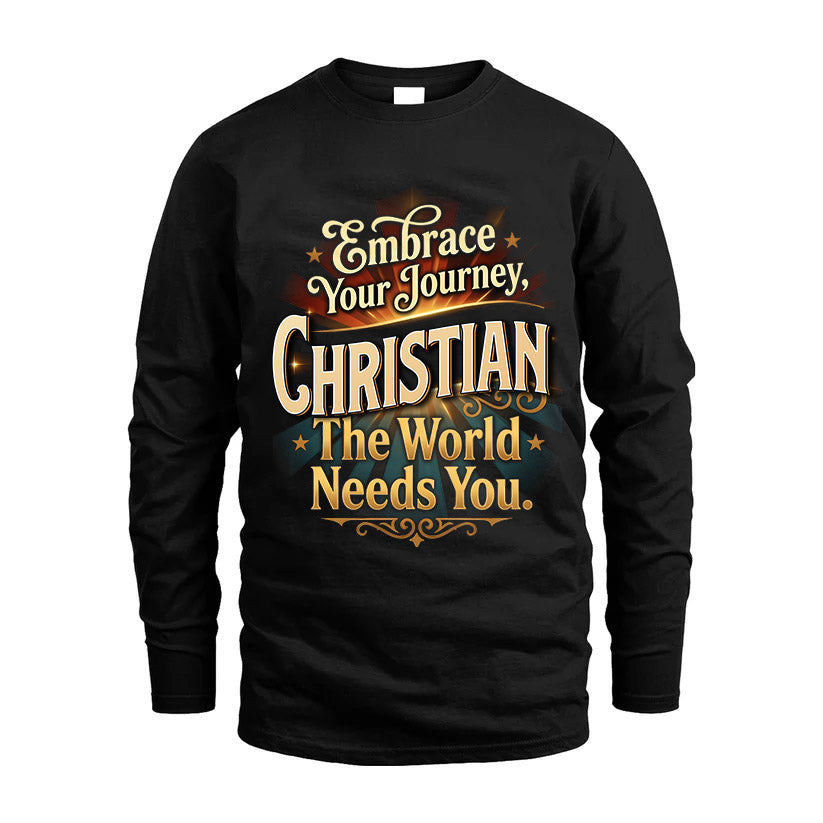 CHRISTIAN L04-TT36 Personalized Funny Quote Apparel