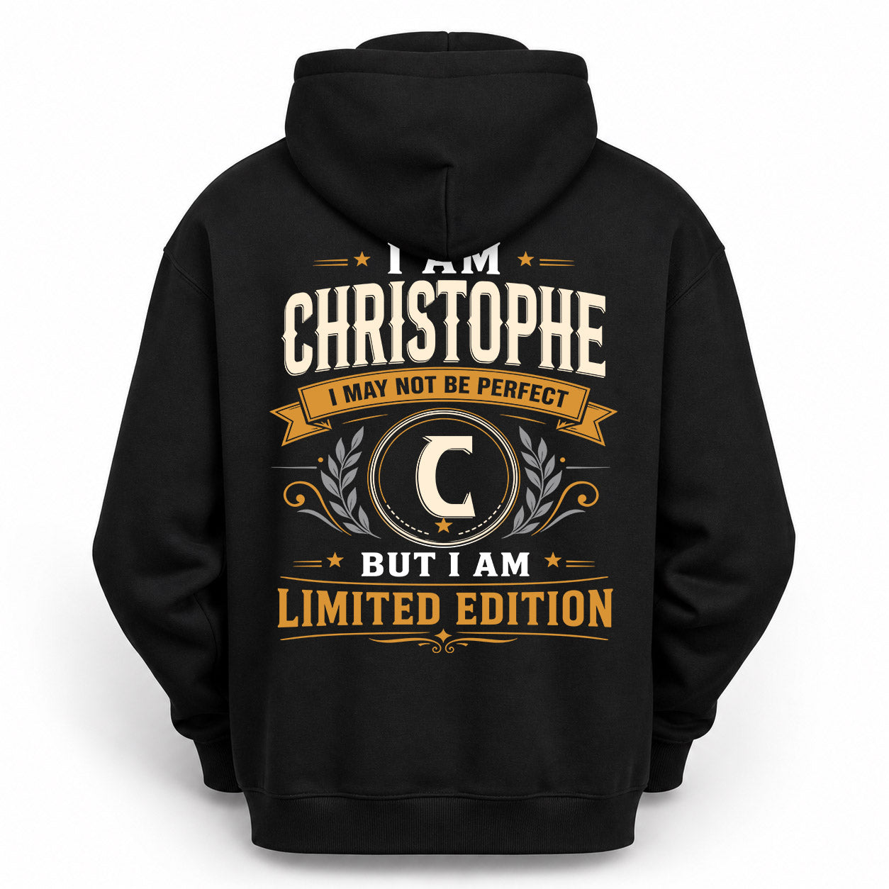 CHRISTOPHE  EDI-TT36 Personalized Funny Quote Apparel