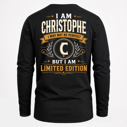 CHRISTOPHE  EDI-TT36 Personalized Funny Quote Apparel