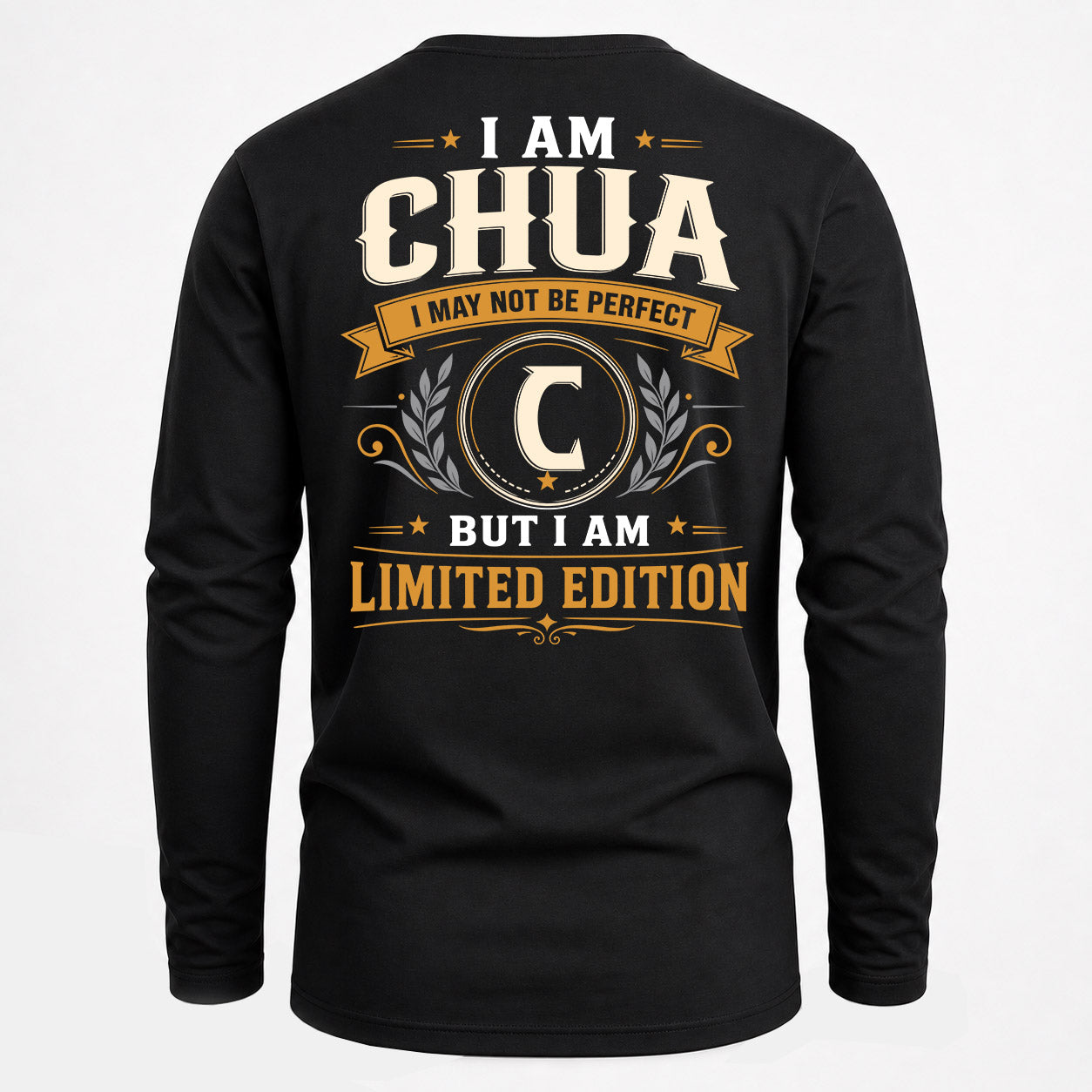 CHUA  EDI-TT36 Personalized Funny Quote Apparel
