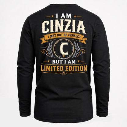 CINZIA  EDI-TT36 Personalized Funny Quote Apparel
