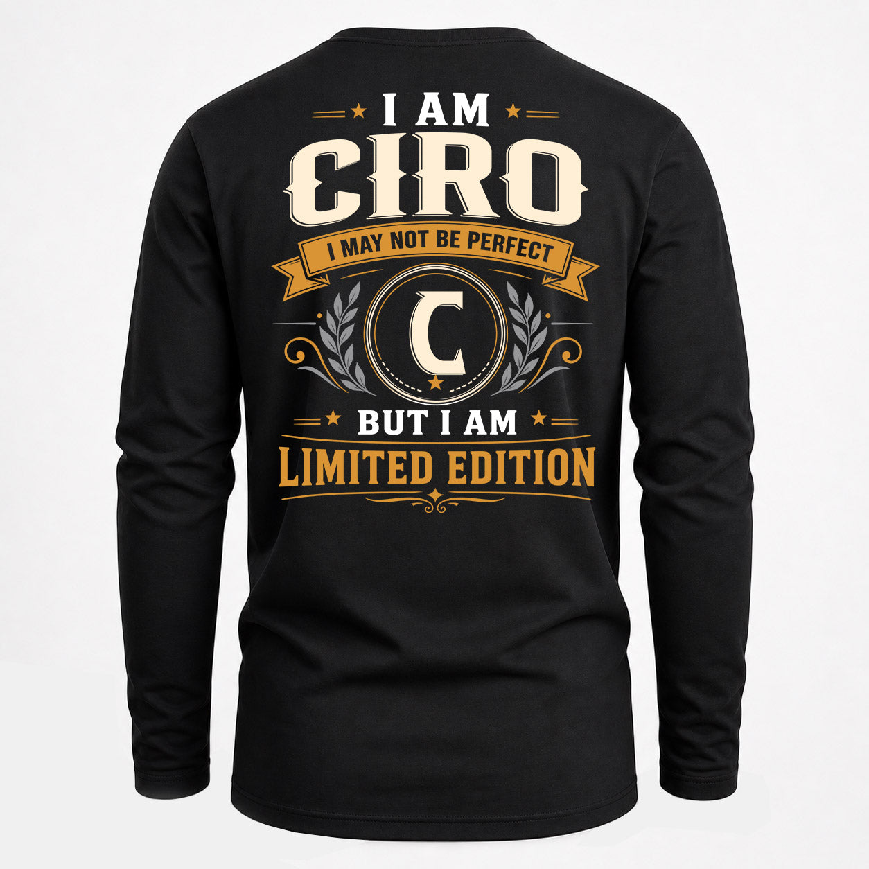 CIRO  EDI-TT36 Personalized Funny Quote Apparel