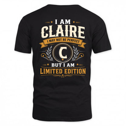 CLAIRE  EDI-TT36 Personalized Funny Quote Apparel
