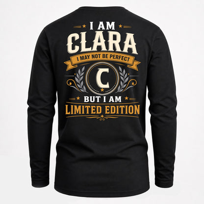 CLARA  EDI-TT36 Personalized Funny Quote Apparel