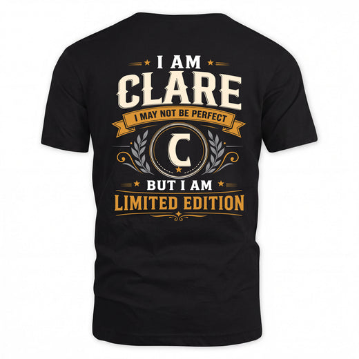 CLARE  EDI-TT36 Personalized Funny Quote Apparel