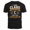 CLARE  EDI-TT36 Personalized Funny Quote Apparel
