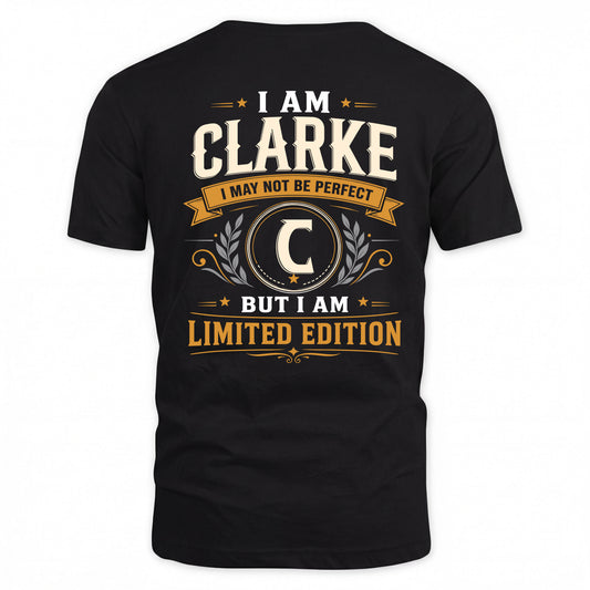 CLARKE  EDI-TT36 Personalized Funny Quote Apparel