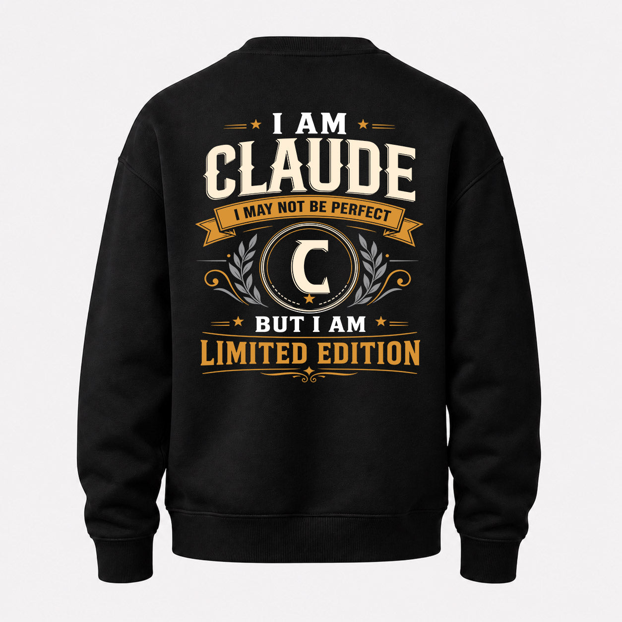 CLAUDE  EDI-TT36 Personalized Funny Quote Apparel