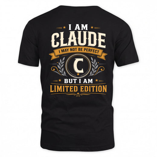CLAUDE  EDI-TT36 Personalized Funny Quote Apparel