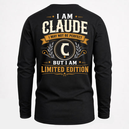 CLAUDE  EDI-TT36 Personalized Funny Quote Apparel