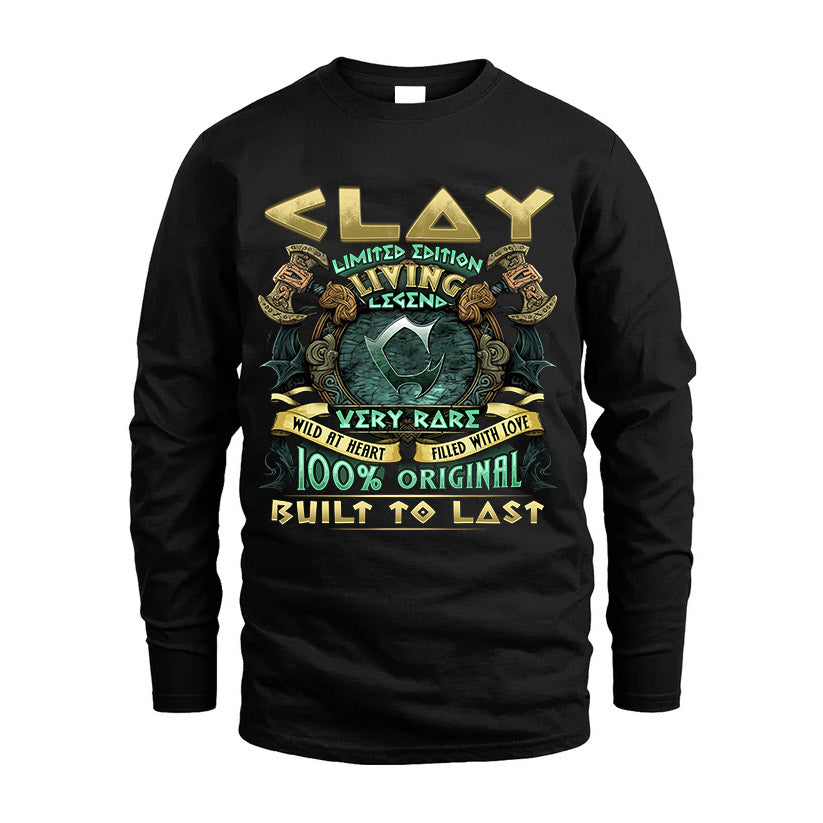 CLAY  VKI-TT36 Personalized Funny Quote Apparel