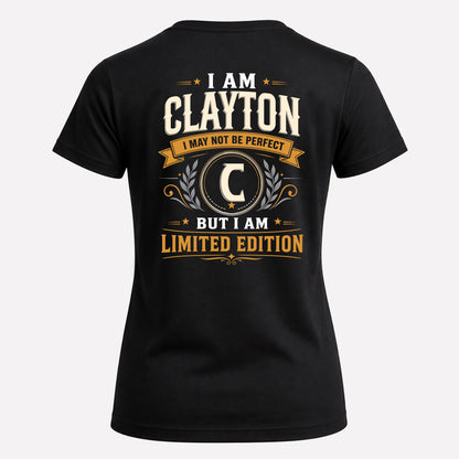 CLAYTON  EDI-TT36 Personalized Funny Quote Apparel