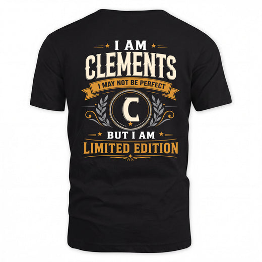 CLEMENTS  EDI-TT36 Personalized Funny Quote Apparel