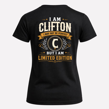 CLIFTON  EDI-TT36 Personalized Funny Quote Apparel