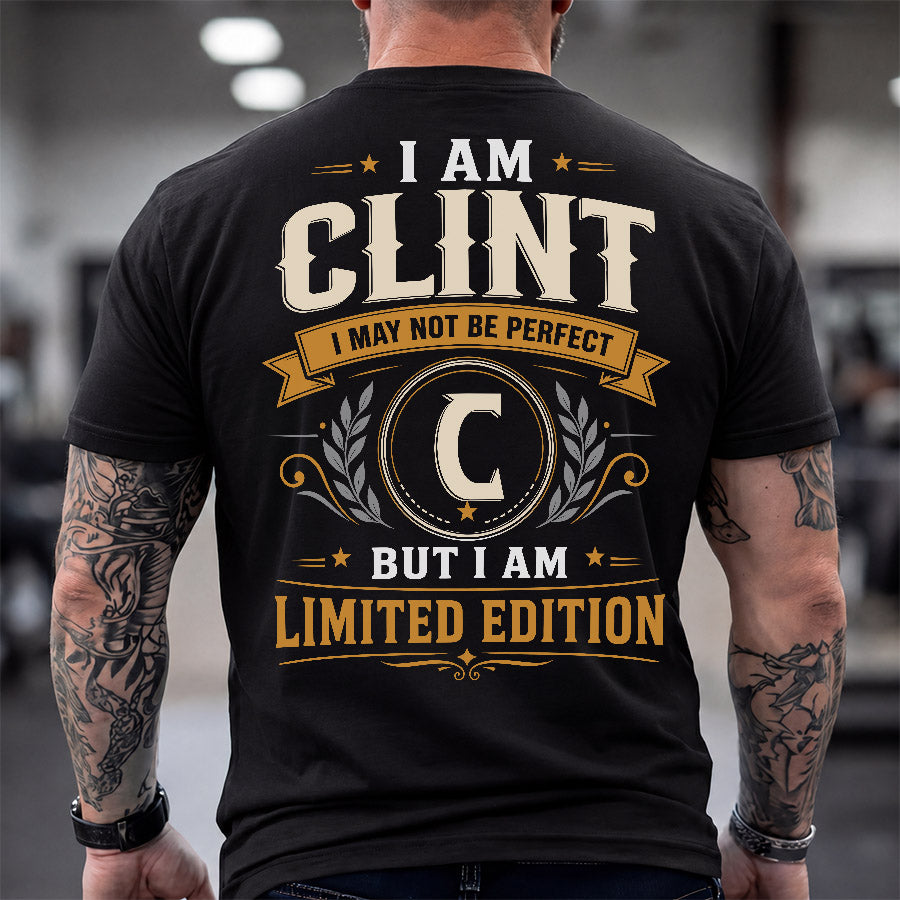CLINT  EDI-TT36 Personalized Funny Quote Apparel